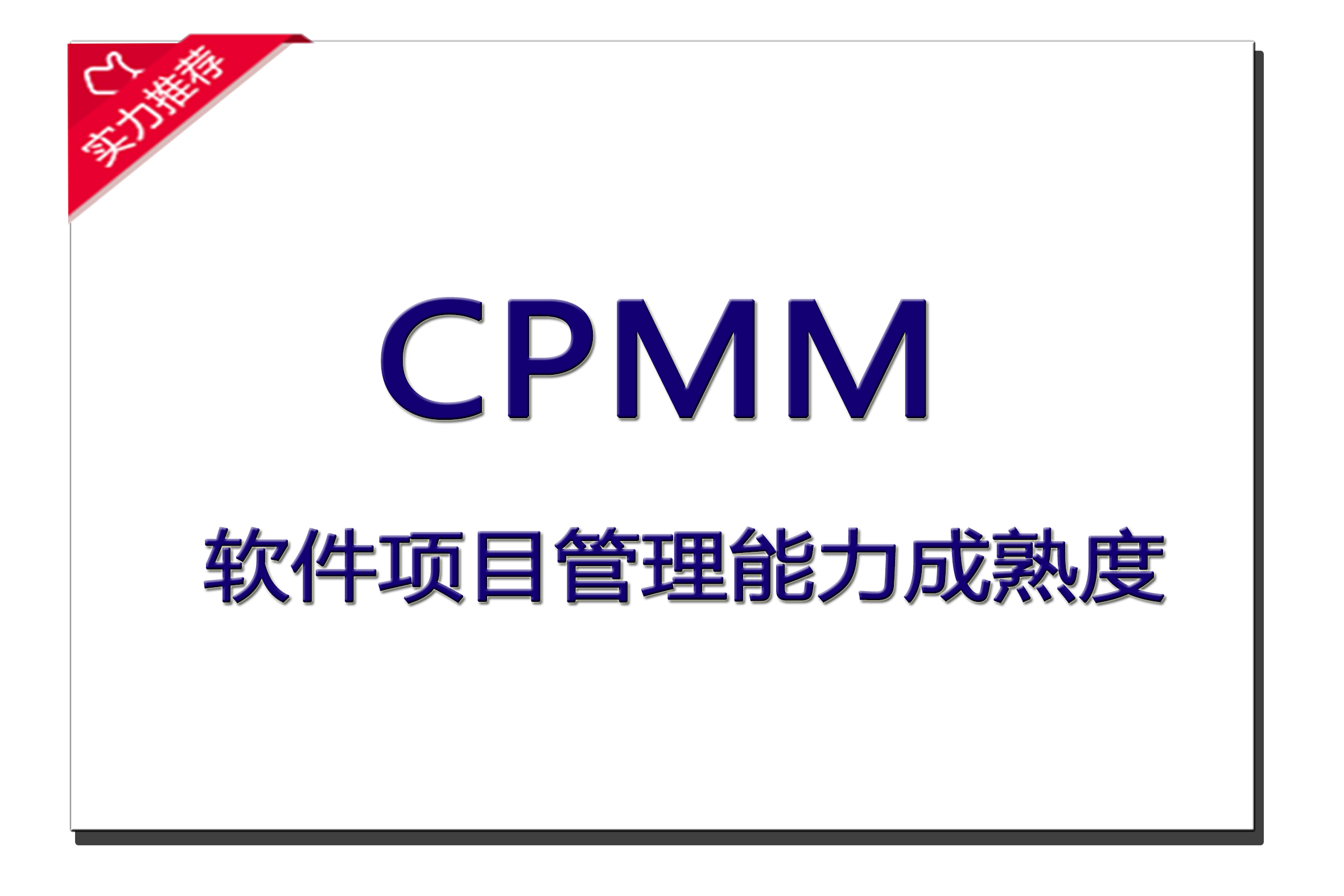 CPMM软件项目管理能力成熟度